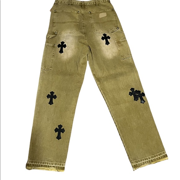 Chrome Hearts Jeans Chrome Hearts Double Knee Jeans Poshmark Chrome Hearts Jeans Chrome Hearts Double Knee Jeans Poshmark